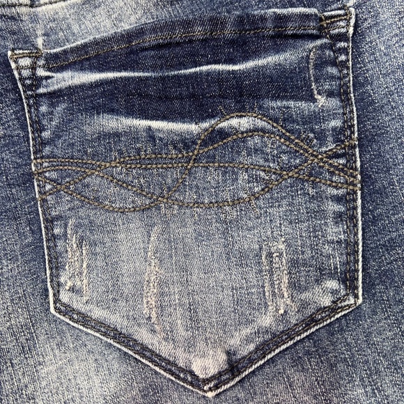 👖|•COWGIRL TUFF•| Road Trip Skinny Jeans Plus Size 40x31👖 - Picture 4 of 8